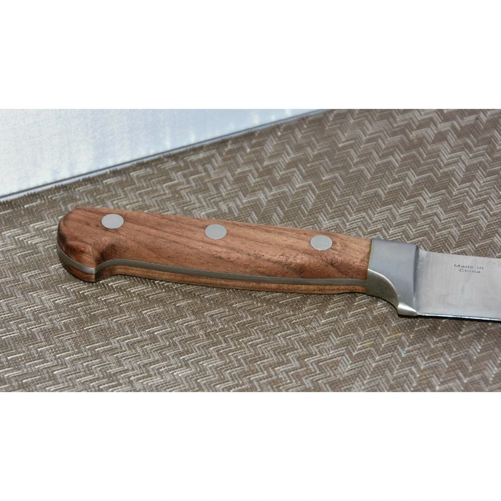 Williams Sonoma Wood Handle Stainless Steel 14